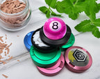 Snus Storage Case Glossy Pink Magic 8 Ball Pop Aesthetic Black
