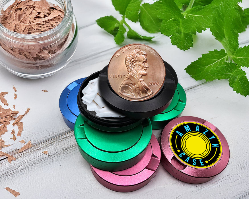 Snus Storage Case Penny For Your Thoughts Black