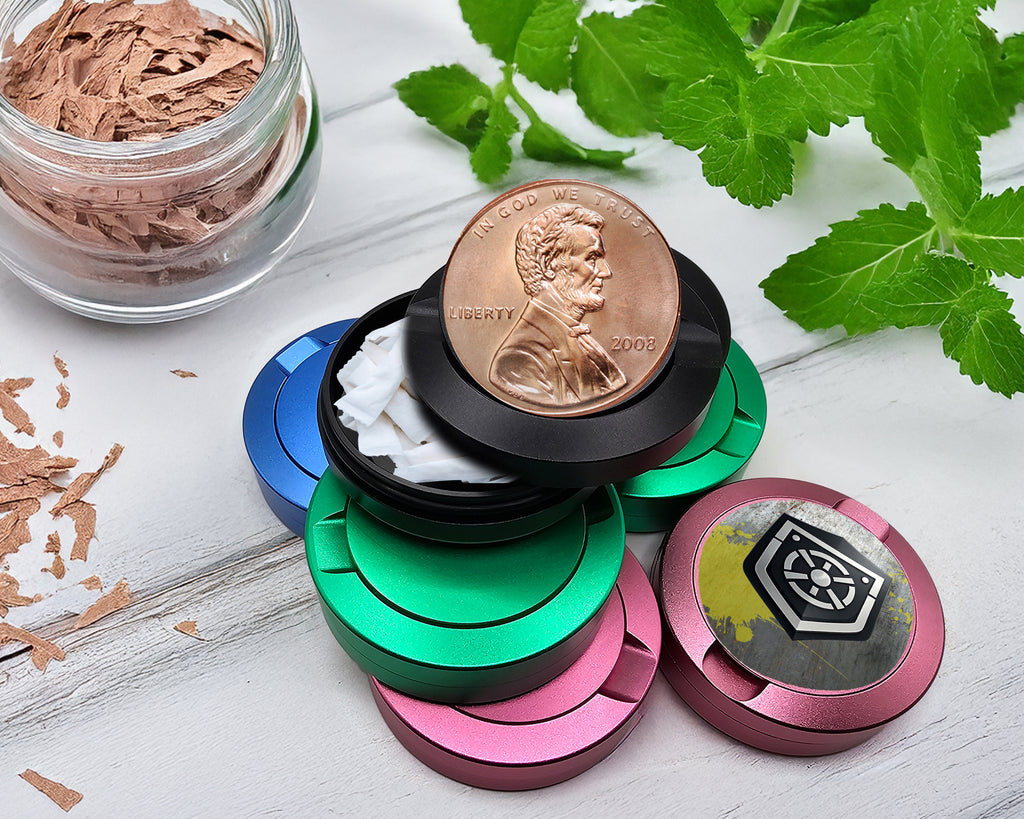 Snus Storage Case Penny For Your Thoughts Black