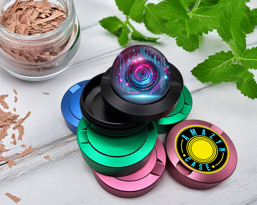 Zyn Storage Case Neon Lights Black