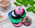 Snus Storage Case Soft Pink 8 Ball Retro Vibe Pool Hall Style Black
