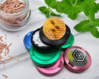 Snus Storage Case Bees on A Honeycomb Black