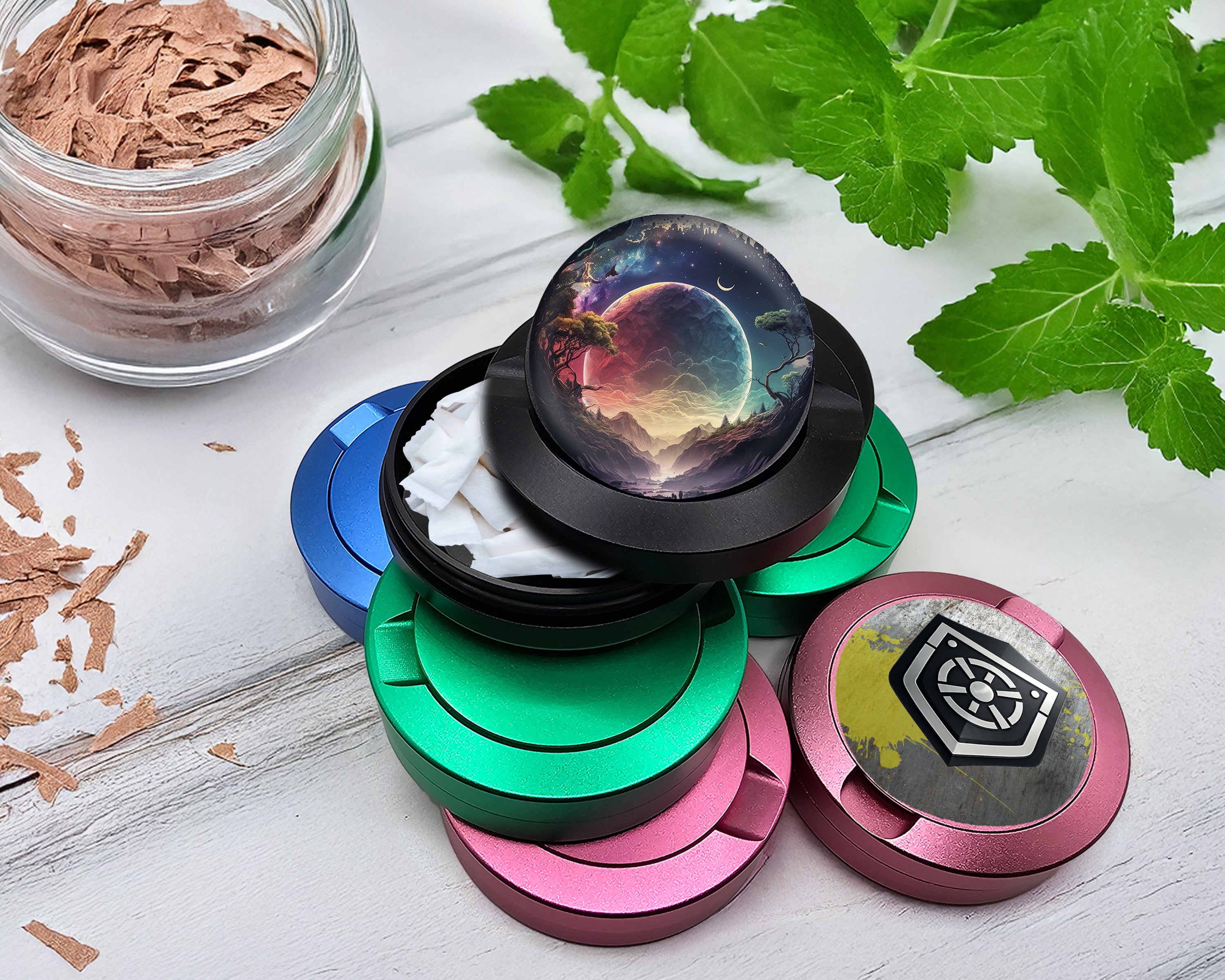 Snus Storage Case World Within A World Black