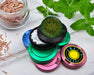 Snus Storage Case Golden Lotus Blossom Black