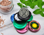 Snus Storage Case Viking Battle Axes Black