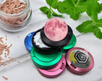 Snus Storage Case Soft Pink Moon Boho Celestial Vibes Black