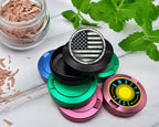 Snus Storage Case USA Flag American Flag Black