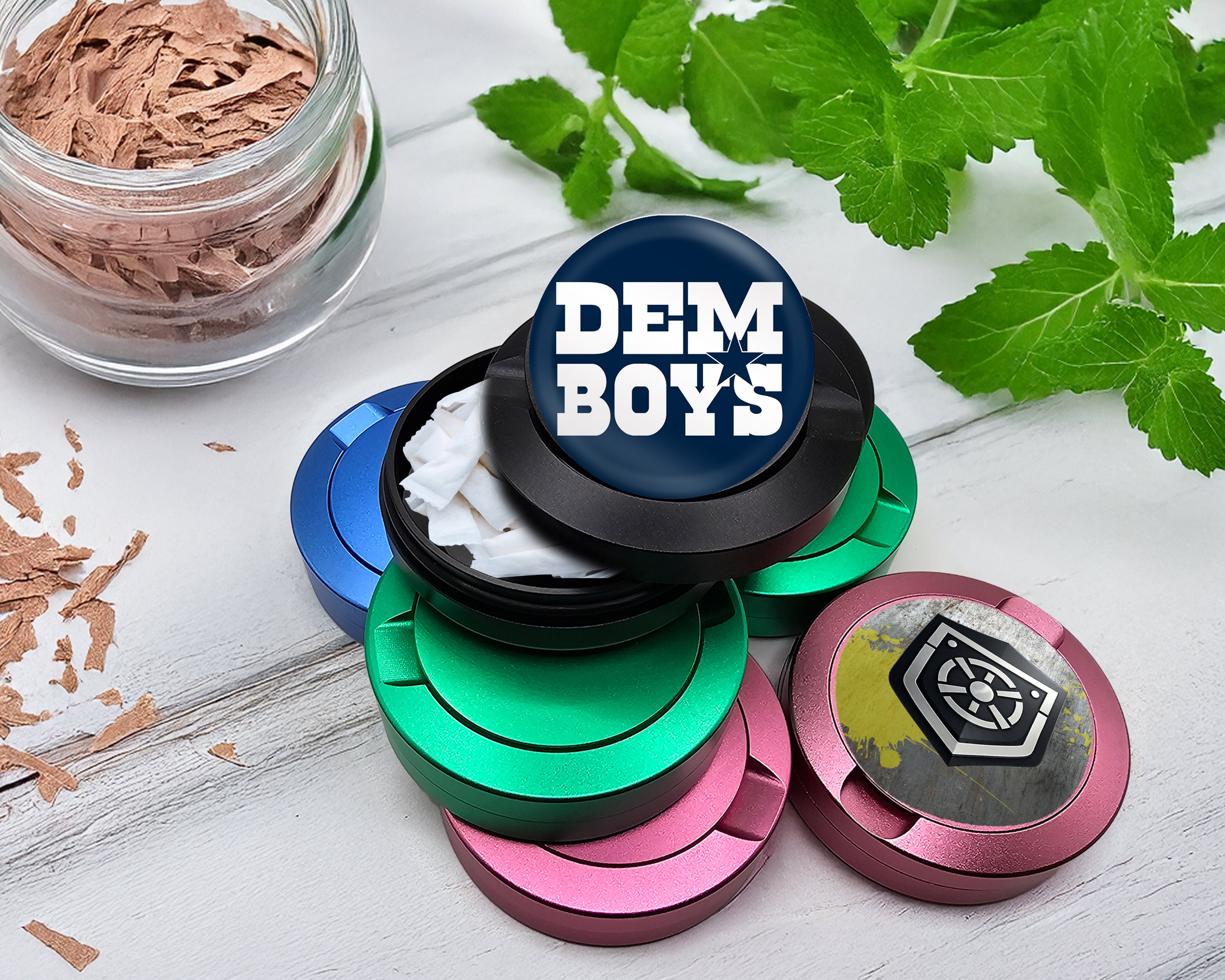 Snus Storage Case Dem Boys Dallas Football Black