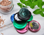 Snus Storage Case Aztec Turquoise Sun Mask Black