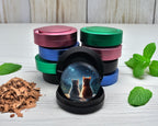 Snus Storage Case Cute Cats Staring At The Night Black