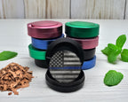 Snus Storage Case Flag Thin Blue Line Black
