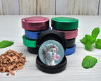 Snus Storage Case Michelangelo Statue Of David Blowing A Bubble Black