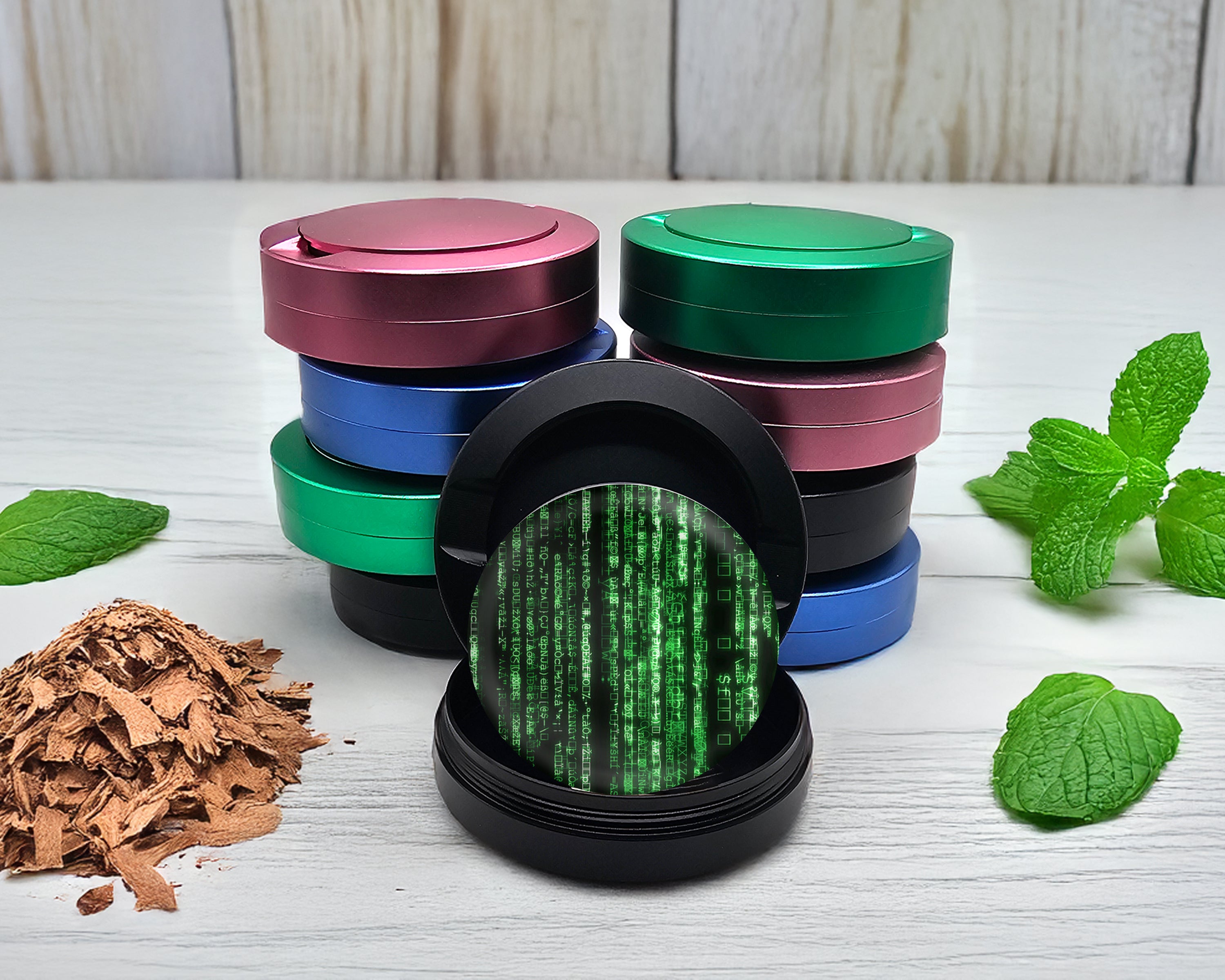Snus Storage Case The Matrix Code Black