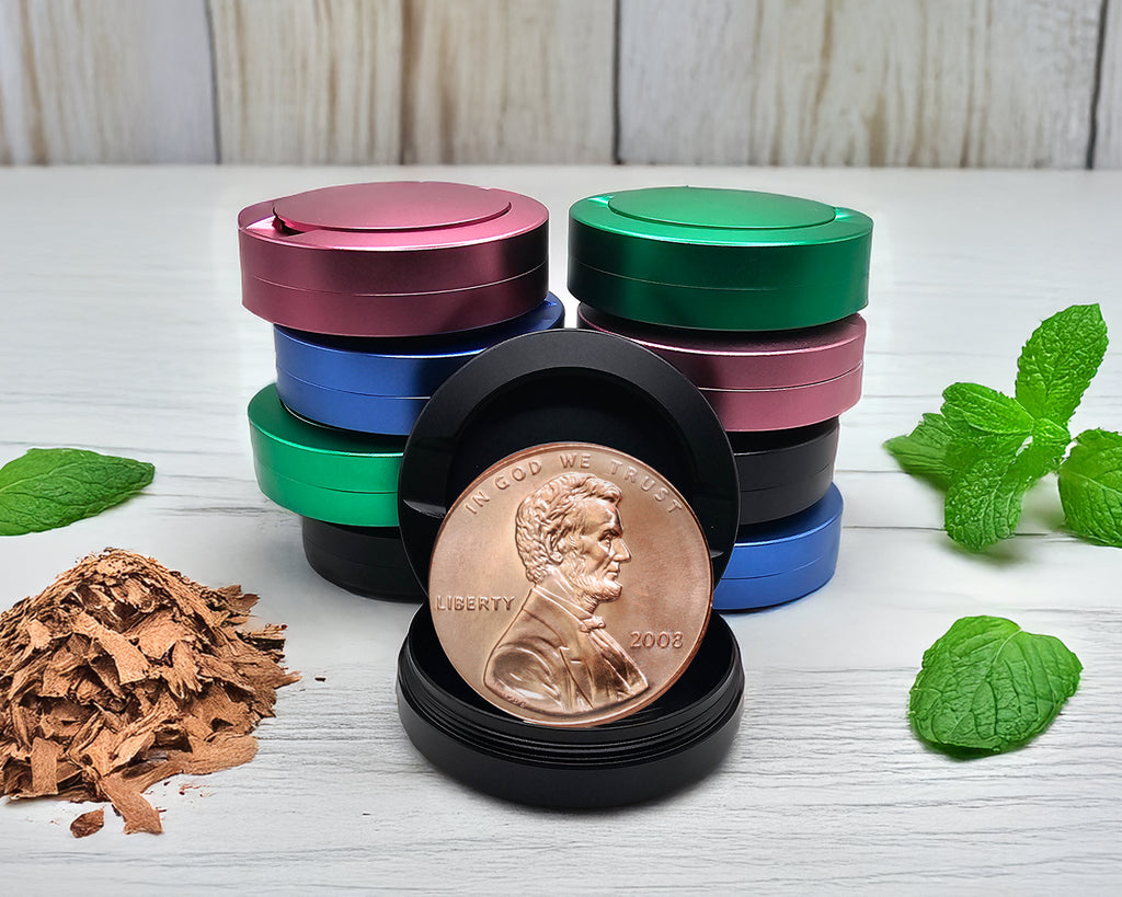 Snus Storage Case Penny For Your Thoughts Black