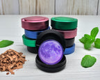 Snus Storage Case Purple Galaxy Moon with Starscape Black