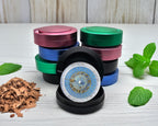 Snus Storage Case Astrological Zodiac Signs Clock Black