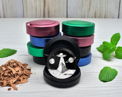 Snus Storage Case Intergalactic Pyramid Theory Black