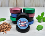 Snus Storage Case Philly Baseball Stitching Black