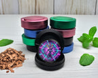Snus Storage Case Neon Cosmic Warrior Goddess Black