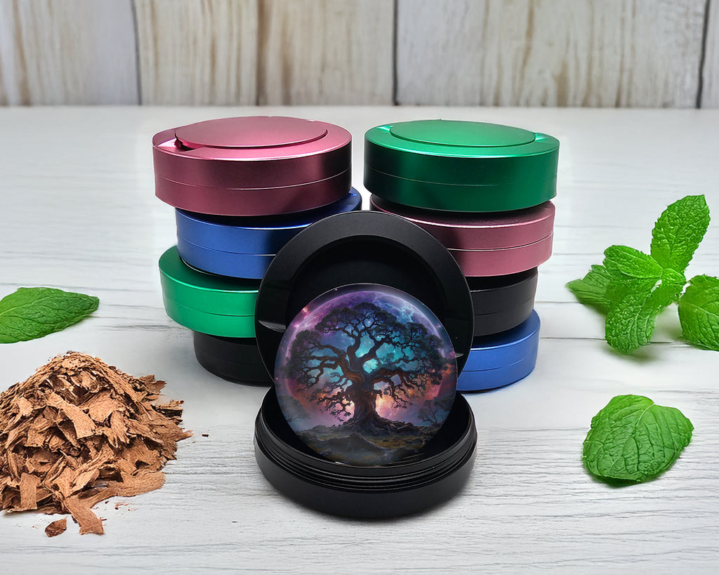 Snus Storage Case Tree of Life Lost In Space Black