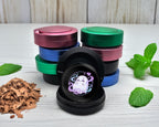 Snus Storage Case Cute Vaporwave Ghost Vibes Black