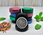 Snus Storage Case Nordic Compass Rune Emblem Black