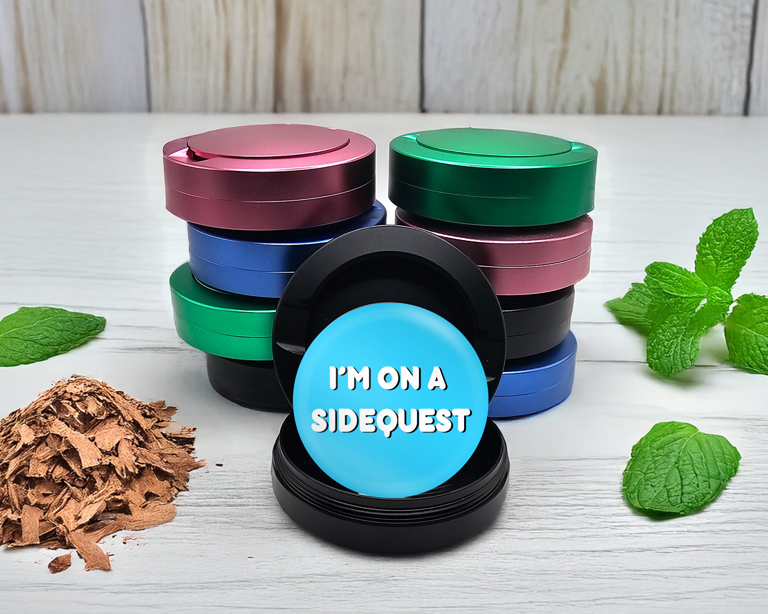 Snus Storage Case I'm On A Sidequest Black