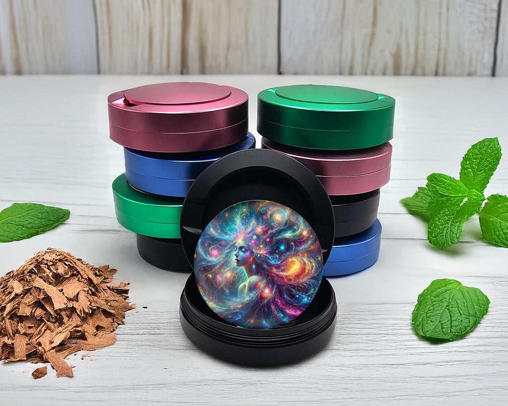 Snus Storage Case Cosmic Woman Black