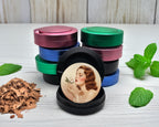 Snus Storage Case Vintage Rose Scented Beauty Black