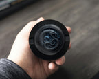 Runic Sea Serpent Emblem Snus Storage Case Bottle Opener