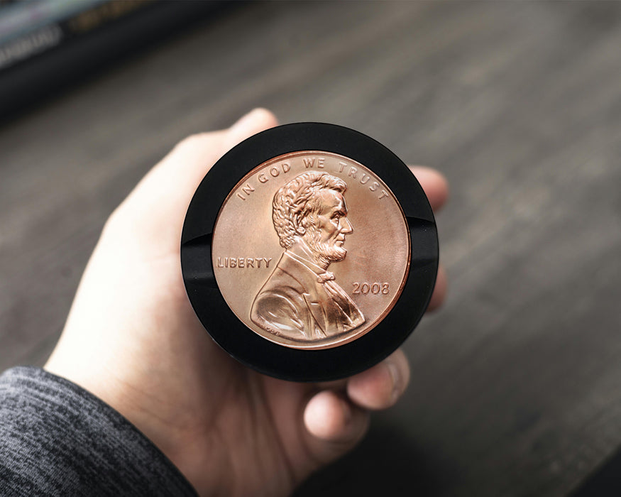 Snus Storage Case Penny For Your Thoughts Black