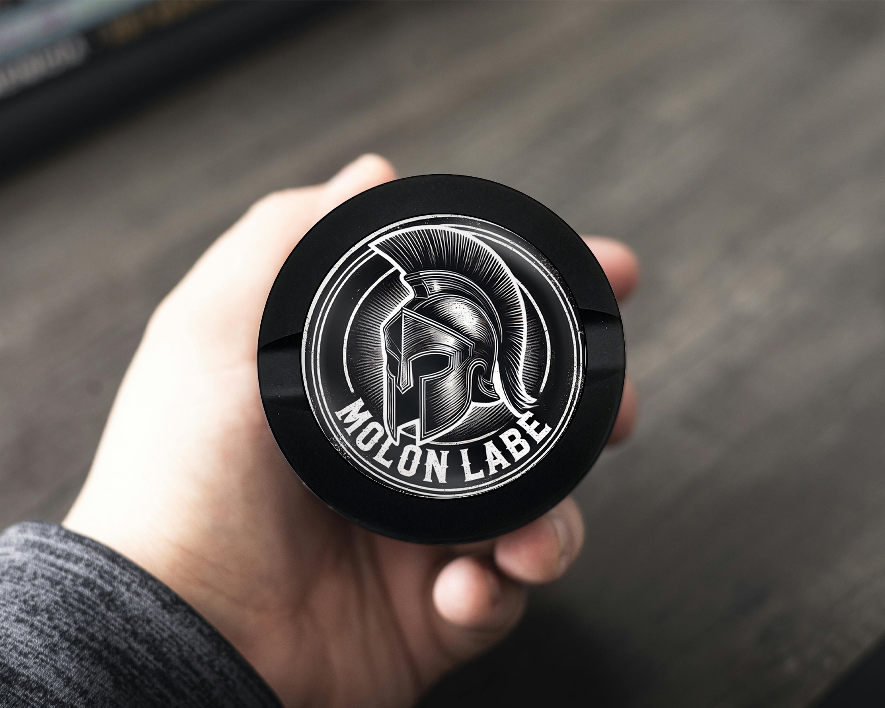 Molon Labe Spartan Helmet Snus Storage Case Bottle Opener