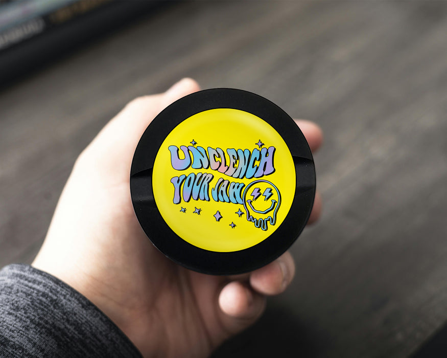 Snus Storage Case Unclench Your Jaw Black