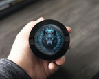 Mystic Lunar Wolf Sigil Snus Storage Case Bottle Opener