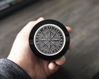 Nordic Compass Rune Emblem Snus Storage Case Bottle Opener