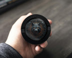 Runic Dire Wolf Emblem Snus Storage Case Bottle Opener