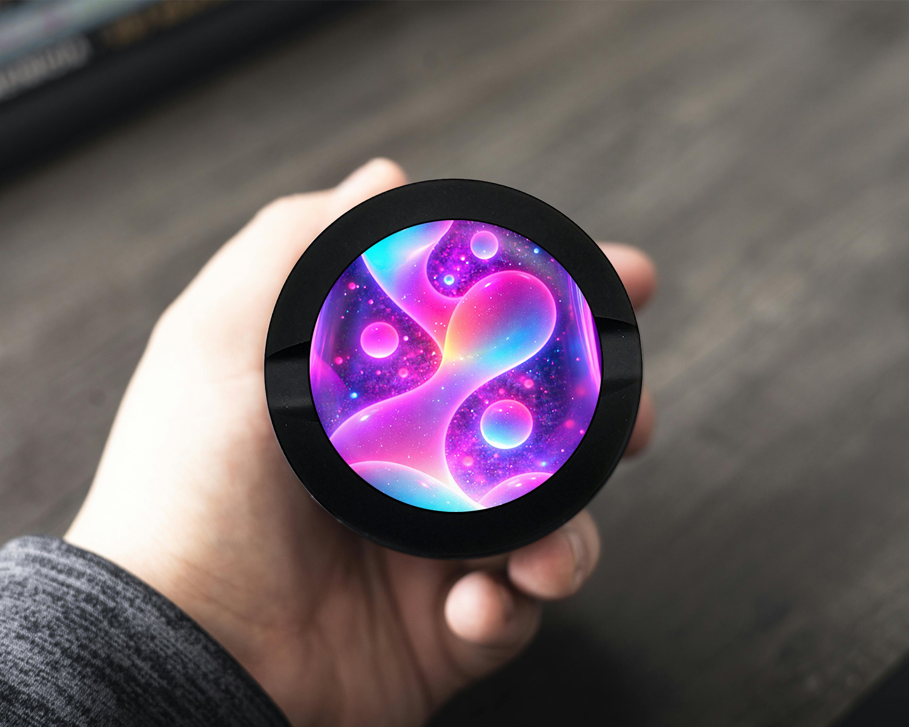 Glowing Lava Lamp Trippy Snus Storage Case Bottle Opener