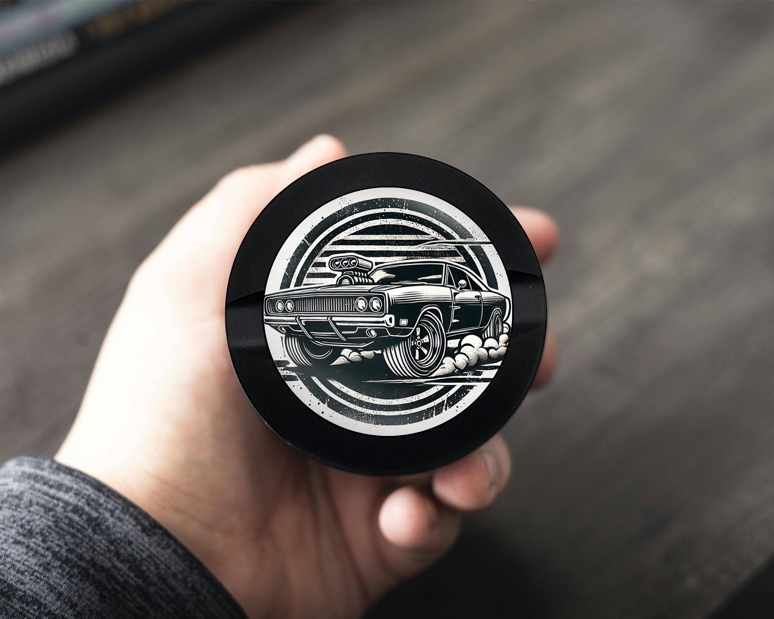 Muscle Car Snus Storage Case Bottle Opener