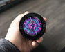 Snus Storage Case Neon Cosmic Warrior Goddess Black