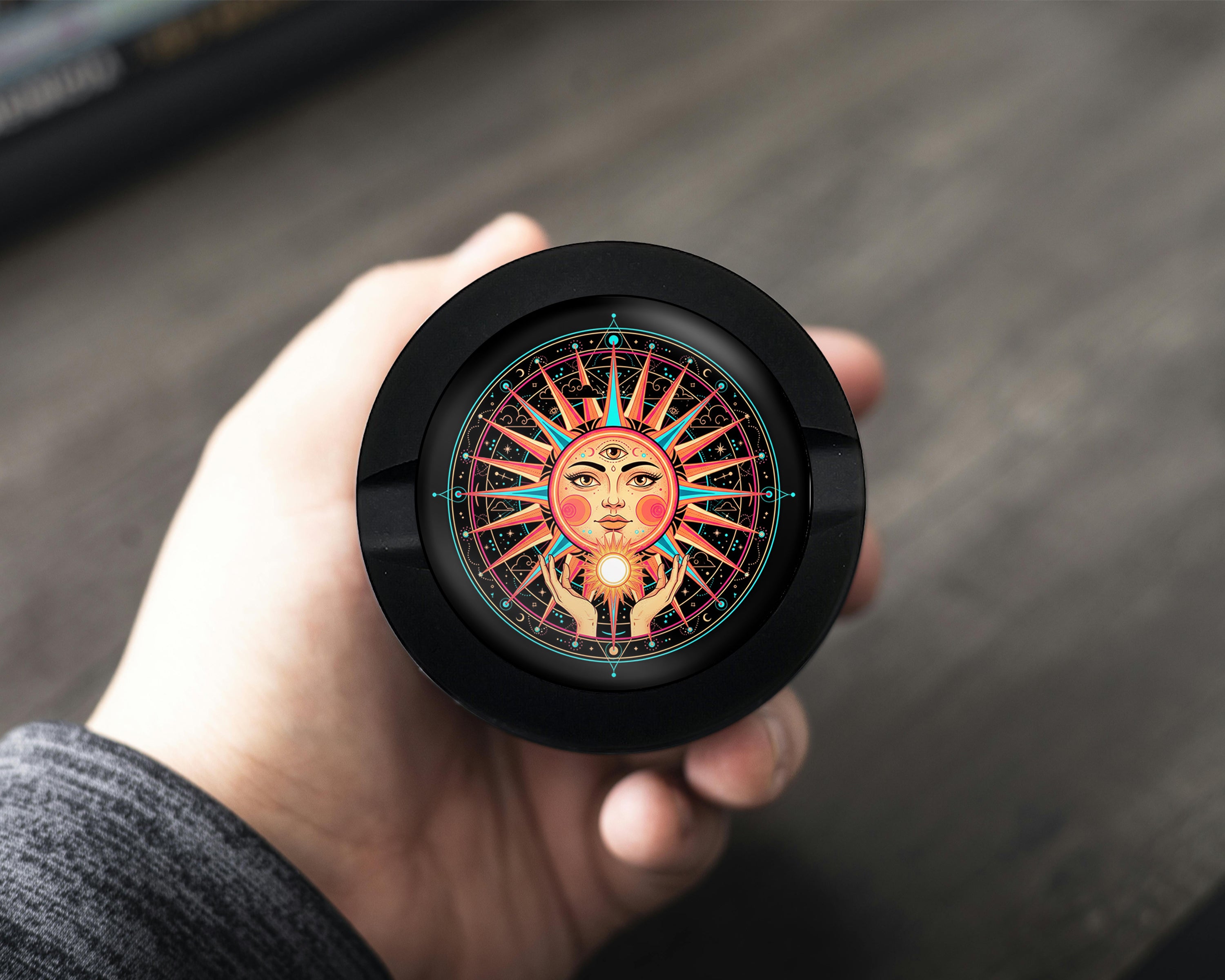 Third Eye Solar Goddess Snus Storage Case Bottle Opener