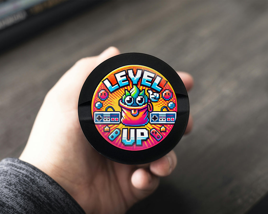 LEVEL UP Gamer Snus Holder, 8-Bit Retro Snus Storage Case Bottle Opener