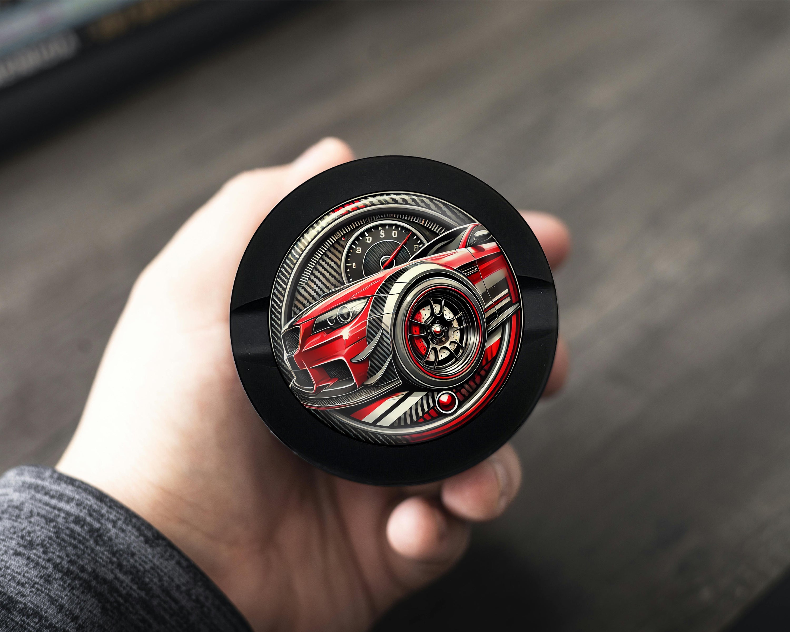 Racing Stripes Snus Storage Case Bottle Opener