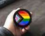 Snus Storage Case Progressive Pride Flag LGBTQ+ Inclusive Black