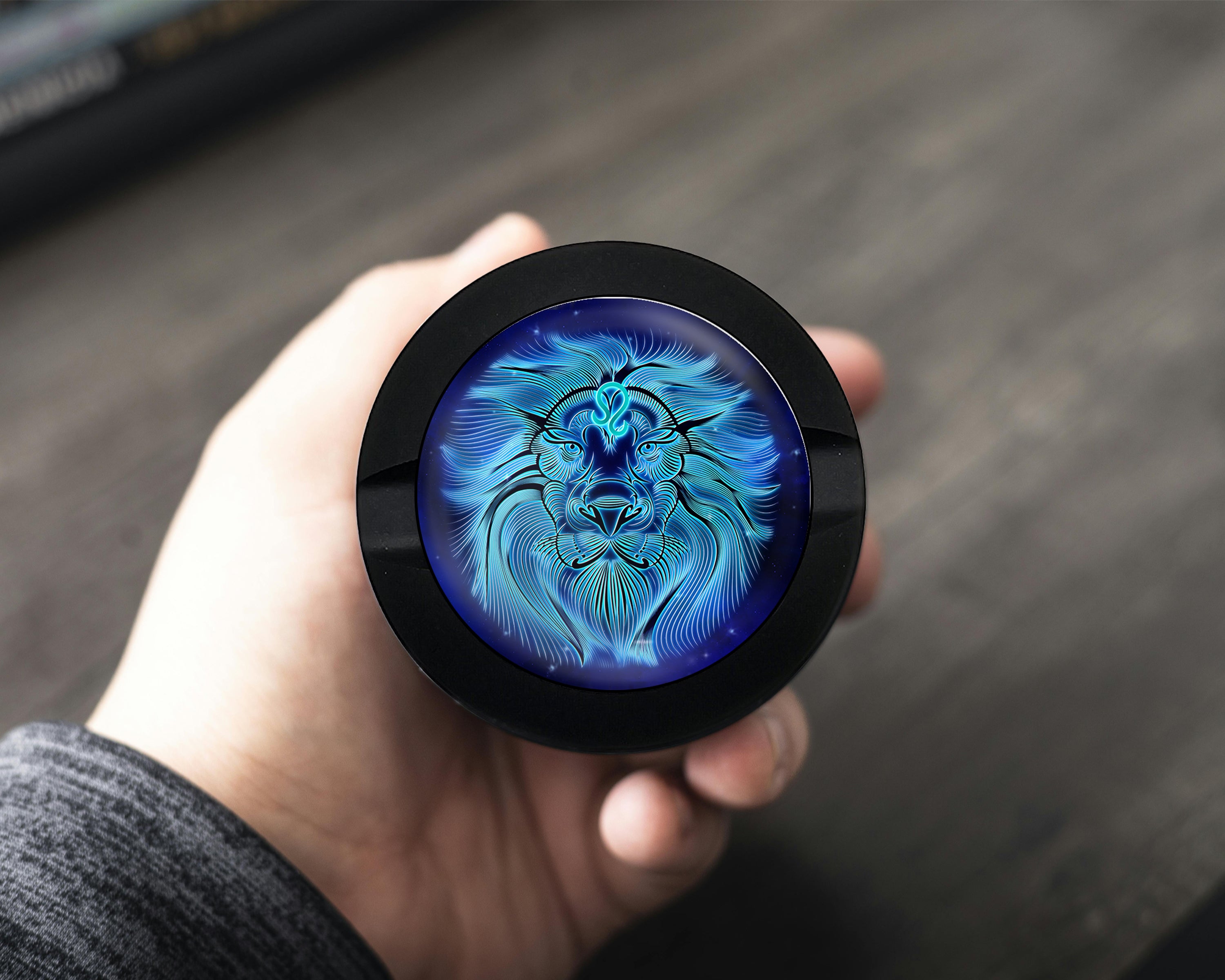 Leo Zodiac Astrology Snus Storage Case Bottle Opener