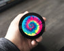 Peace, Love and Tie Dye Snus Storage Case Bottle Opener