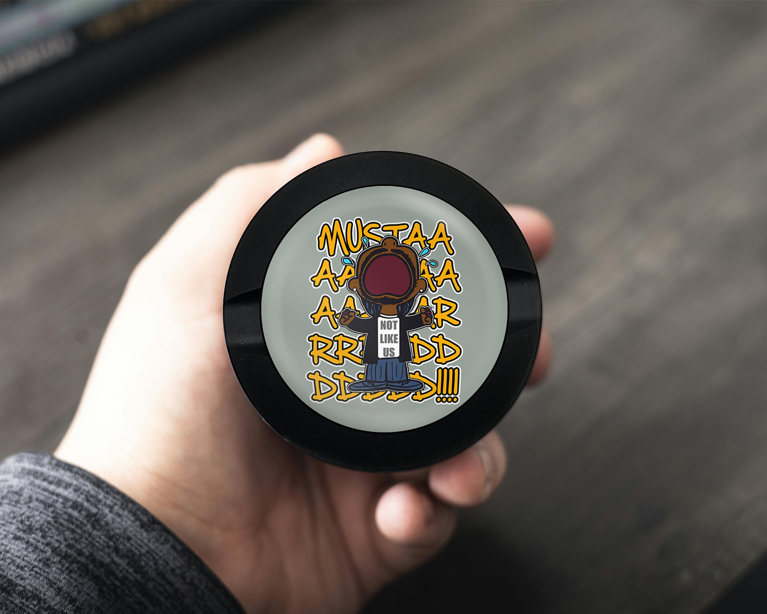 Mustard! Kdot Meme Snus Storage Case Bottle Opener
