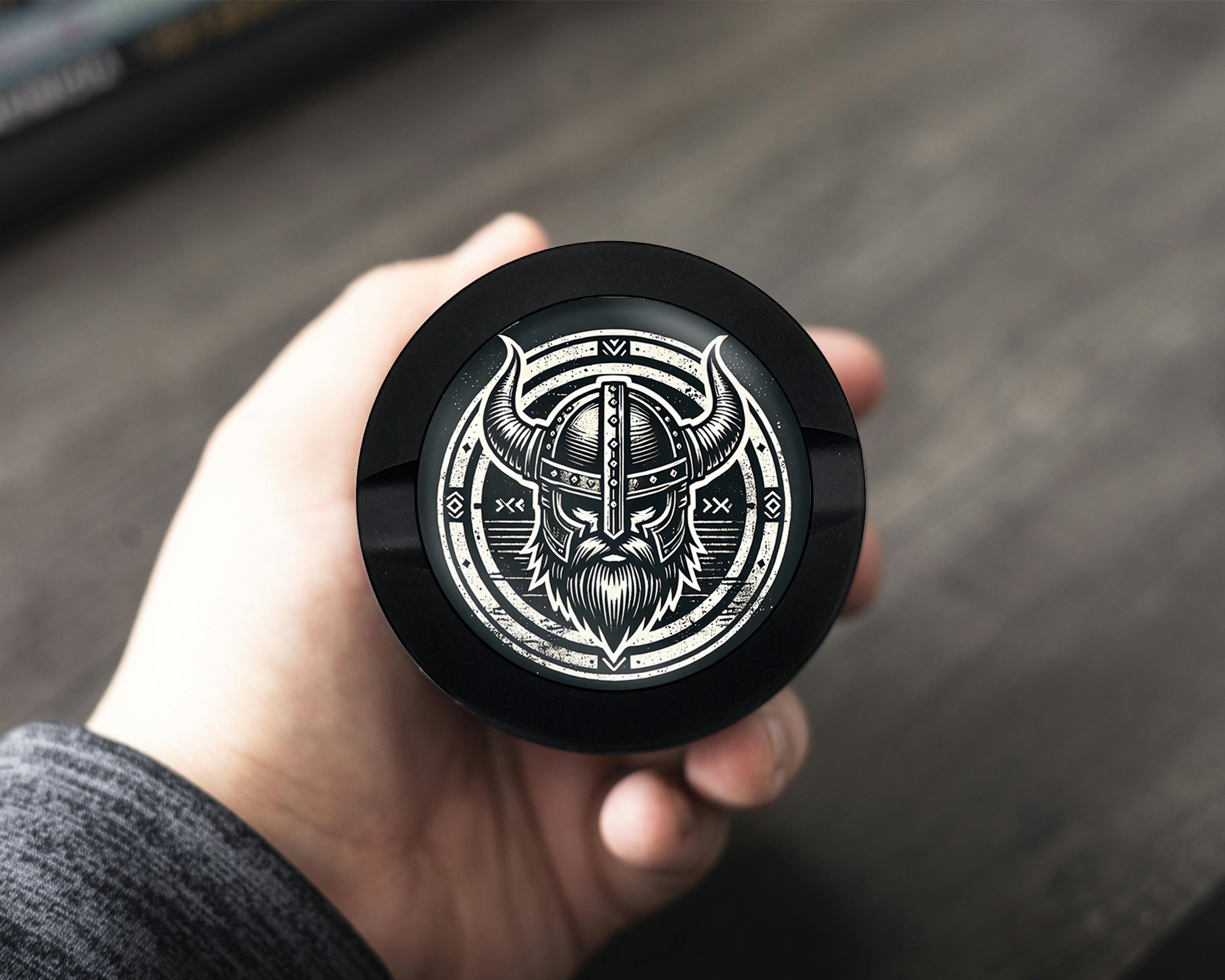 Viking Warrior Helmet Snus Storage Case Bottle Opener