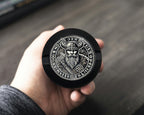 Viking Warrior Axe and Runes Snus Storage Case Bottle Opener