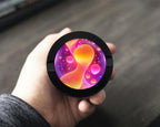 Trippy Psychedelic Lava Lamp Glow Design Snus Storage Case Bottle Opener
