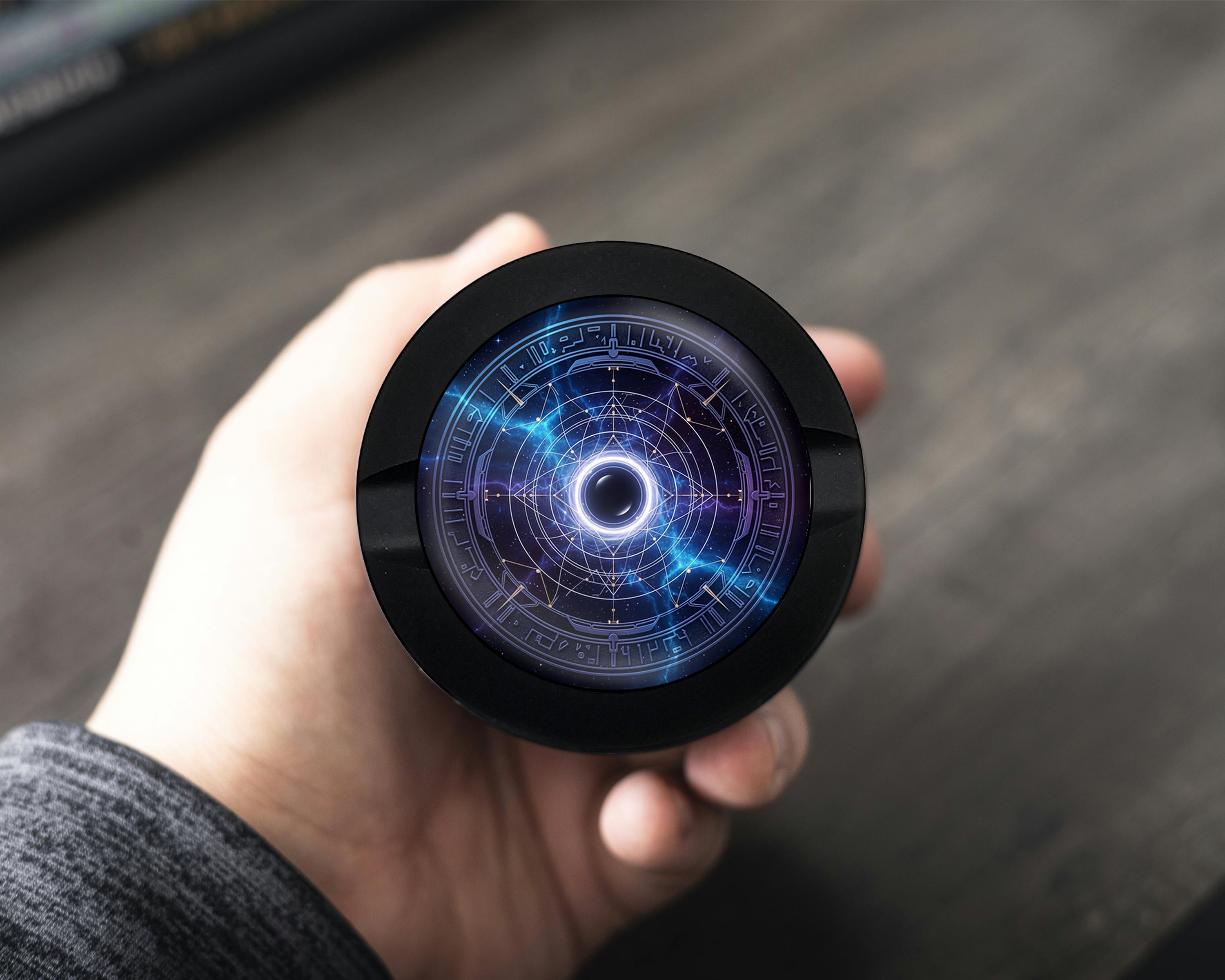 Galactic Portal Star Map Snus Storage Case Bottle Opener